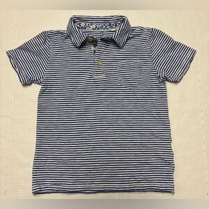 Mini Boden striped polo, size 5-6Y